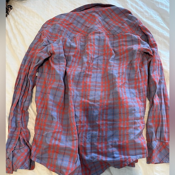 TNA boyfriend fit button up plaid - Picture 3 of 3